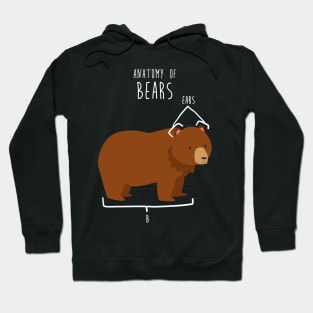 Bear Animal Anatomy Hoodie